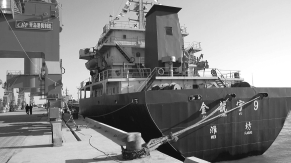 潍坊港万吨级码头正式通航 -齐鲁晚报电子版