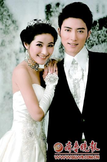 王菲菲结婚照图片
